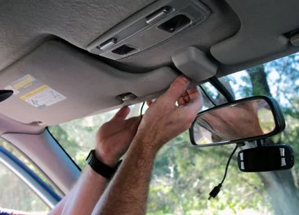 Dashcam installation